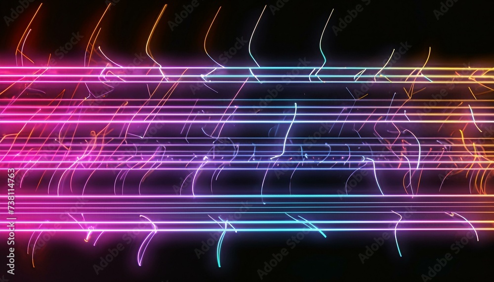 Obraz premium New Light Wave Abstract Background