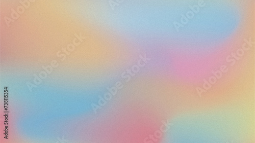 Colorful Grainy Texture Gradient Background photo