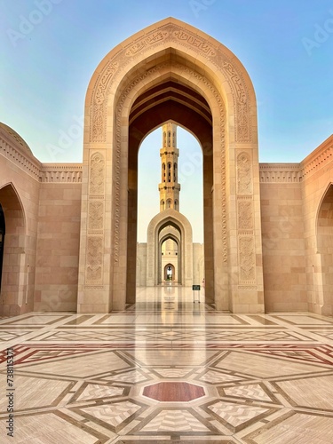 Mosque in Muscat, Sultanate of Oman