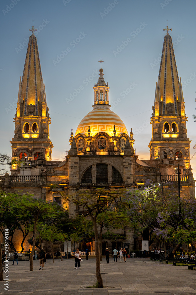 Basilica of the Assumption of Mary Most Holy of Guadalajara Jalisco Mexico