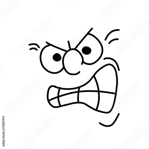 cartoon mascot characters funny faces