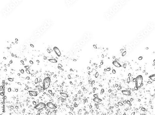 Wassertropfen Regentropfen regnerischer Nebel kleine Tröpfchen Tropfen auf transparentem durchsichtigem Hintergrund