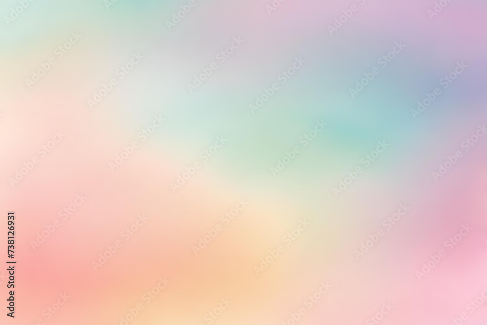 Abstract gradient smooth Blurred Watercolor Pastel background image