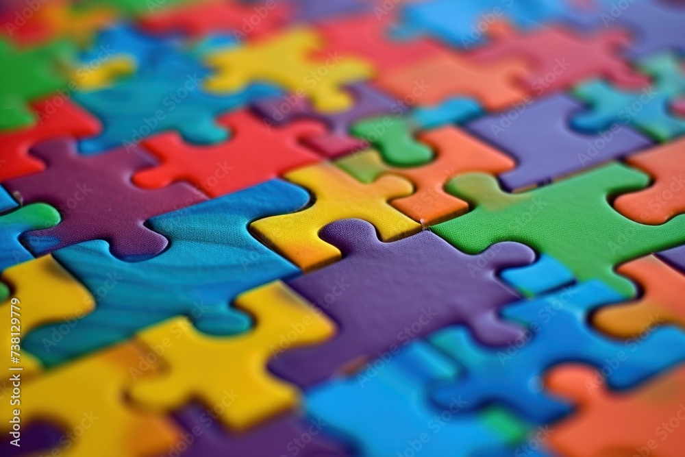 Simplified Symbolism: Minimalistic Representation of Autism Symbol Simplified Symbolism: Minimalistic Representation of Autism Symbol