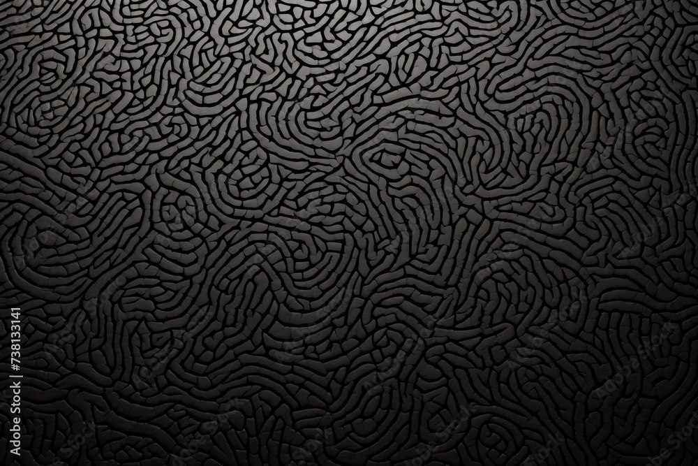Black and gray organic 3D texture