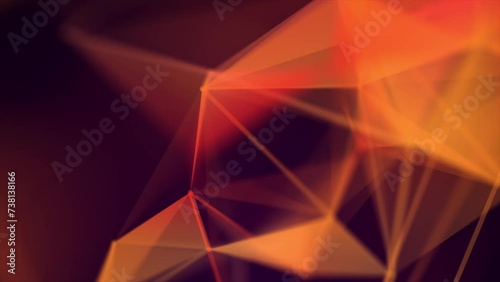 Abstract technology digital data network connection plexus business 4k background loop, blockchain, artificial intelligence, AR VR, computer network, cloud computing, internet, quantum computing, ict