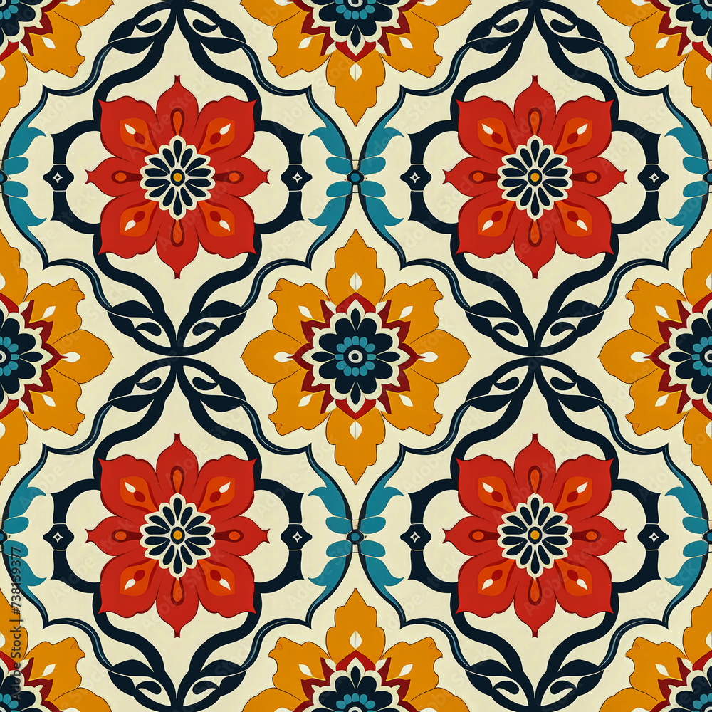 Tile abstract Wall as background and to fill areas in soft colors, ai generated Tile abstract Wall as background and to fill areas in soft colors, ai generated