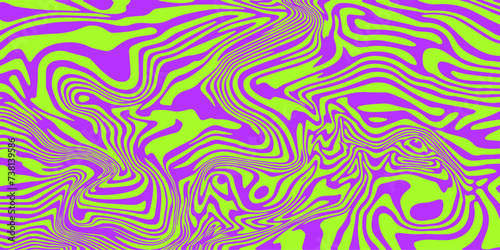 Abstract trippy psychedelic background with melting and distorting lines.