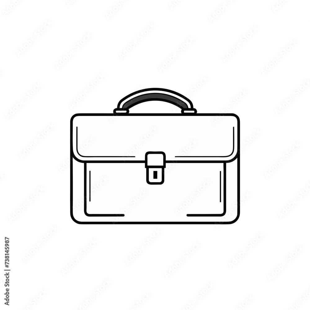 briefcase vector illustration isolated transparent background logo, cut out or cutout t-shirt print design briefcase vector illustration isolated transparent background logo, cut out or cutout t-shirt print design