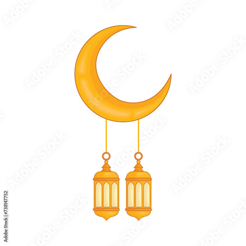ramadan lantern illustration