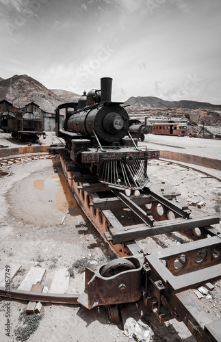 Bolivian Train graveyard