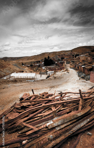 Bolivian Train graveyard