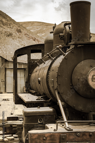 Bolivian Train graveyard