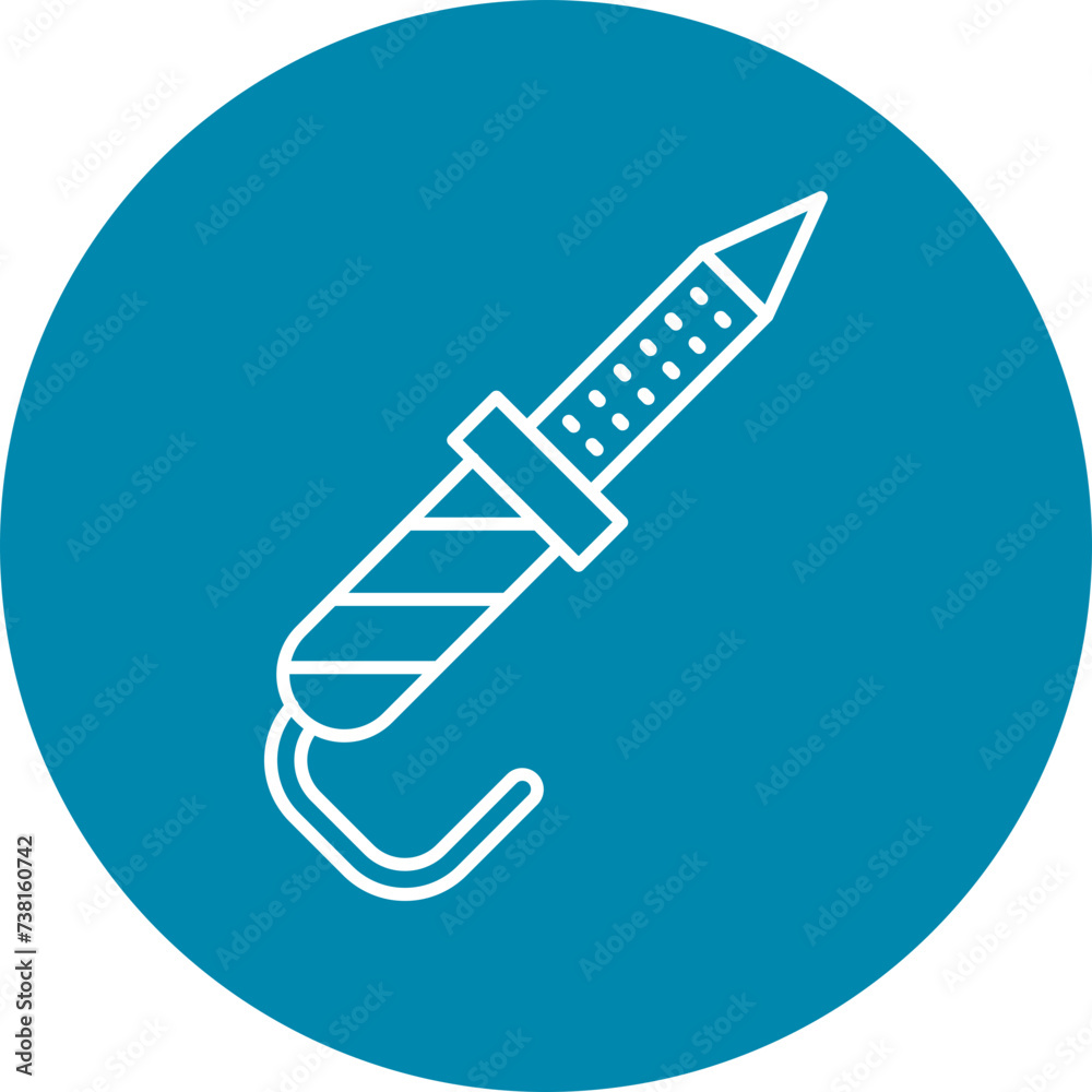 Soldering Iron Line Filled Icon Soldering Iron Line Filled Icon