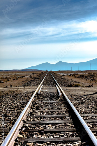 Bolivian Train graveyard