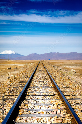 Bolivian Train graveyard