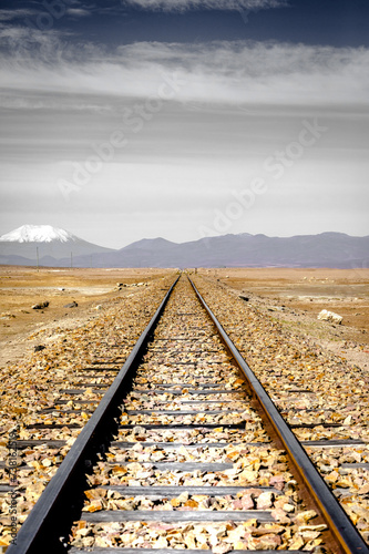Bolivian Train graveyard