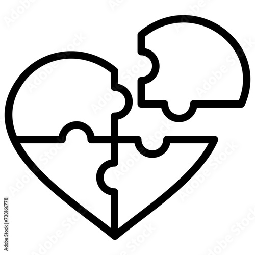 Puzzle Piece Icon Element For Design