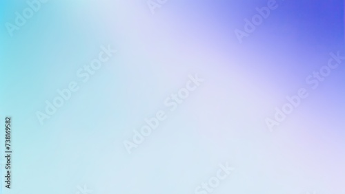 Beautiful White and Blue gradient background. Abstract pastel holographic blurred gradient banner background