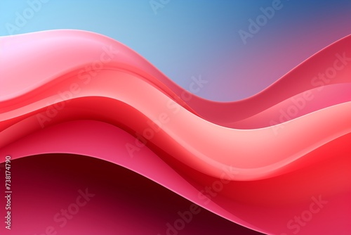 Surrealism background with multicolor and white curve line neon effect