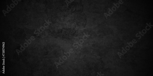 Abstract  Dark Black background texture, old vintage charcoal black backdrop paper with watercolor. Abstract background with black wall surface, black stucco texture. Black gray satin dark texture.
