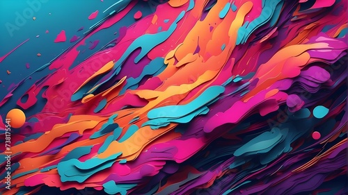 Dynamic 4K Abstract Wallpaper with Cosmic Colors, Abstract 4K Wallpaper for Cosmic Vibes, 4K Abstract Wallpaper Channeling 80s and 90s Energy, Abstract 4K Wallpaper Capturing Retro Essence, 4K Abstrac