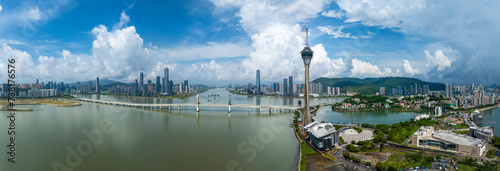 Macau Tower and Sai Van Bridge photo