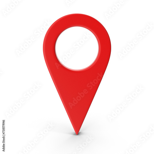 Free Download 3D Rendering Realistic PNG Location map pin GPS pointer markers GPS location symbol, maps and navigation apps, red geolocation markers, placemark icons, cartography, and traveler interest symbols - GFXLoad