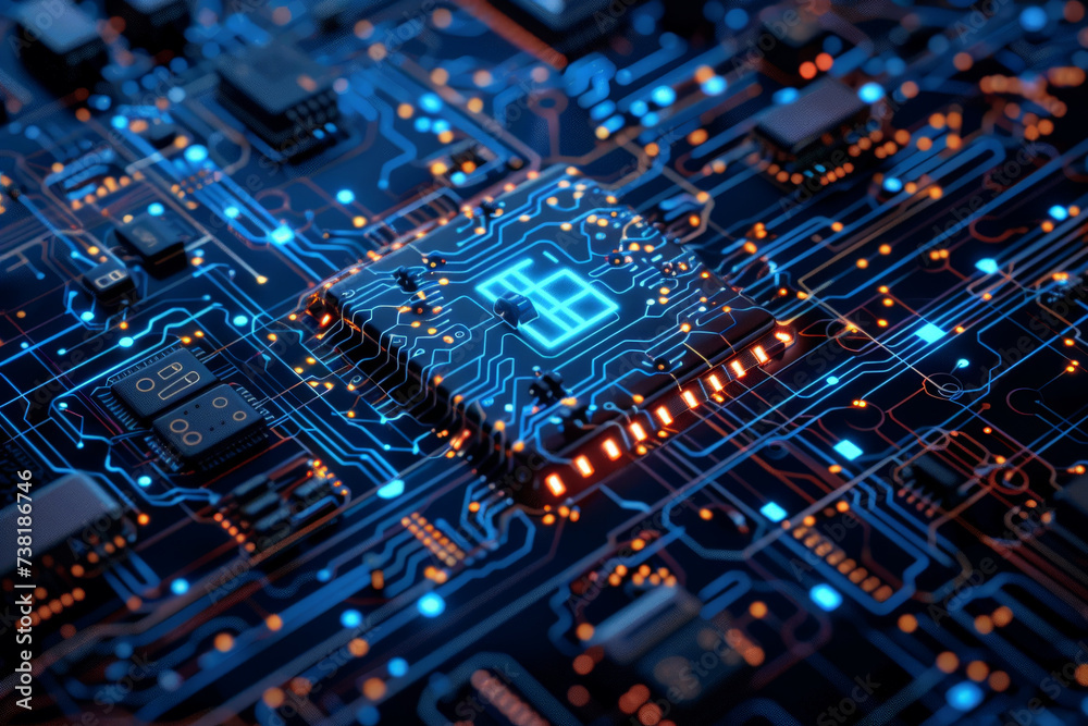 A circuit board with a digital display that says 88 A circuit board with a digital display that says 88