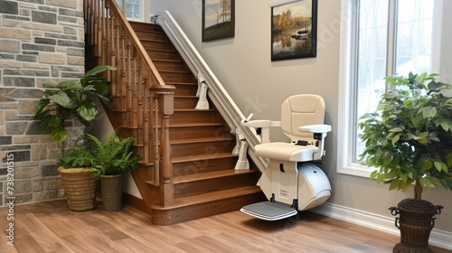 A glowing review from a satisfied retiree highlighting the improved quality of life and peace of mind that comes with having a stair lift in their home. photo