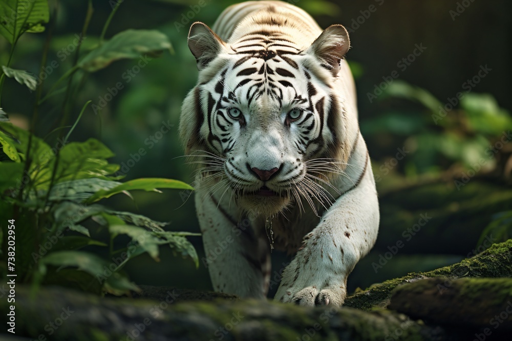 Fototapeta premium White tiger
