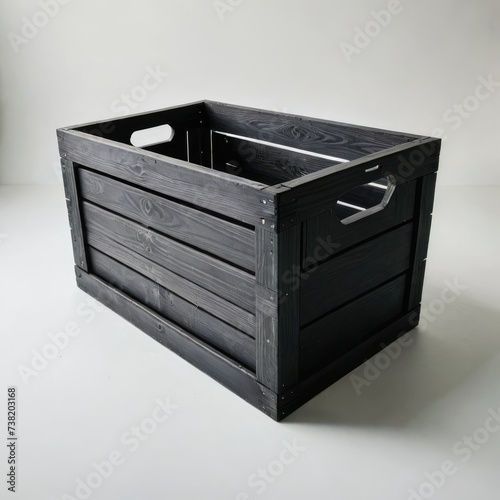 3d render of a wooden crate © Deanmon