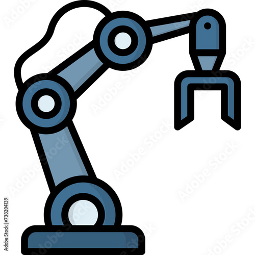 Robot Arm Icon