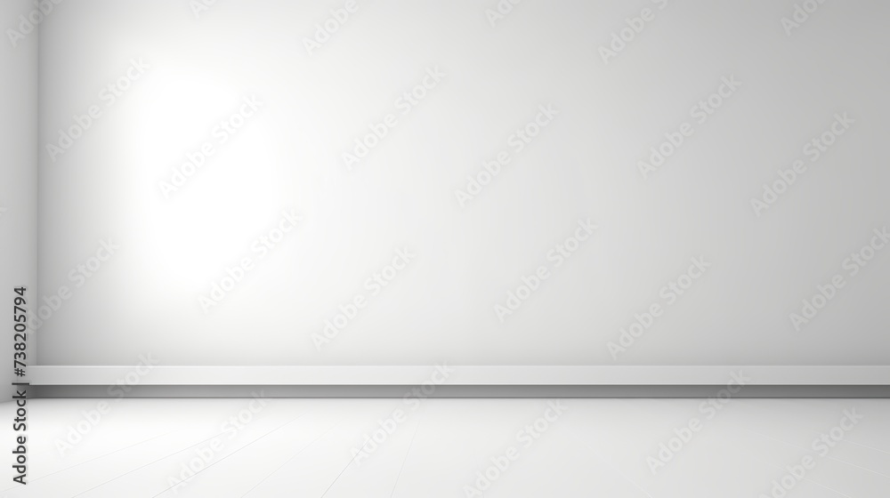 Abstract white studio background for product presentation. Empty room with shadows of window. Display product with blurred backdrop Abstract white studio background for product presentation. Empty room with shadows of window. Display product with blurred backdrop