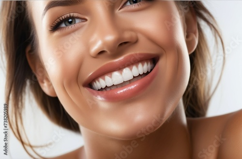 Close up of a woman with a smile