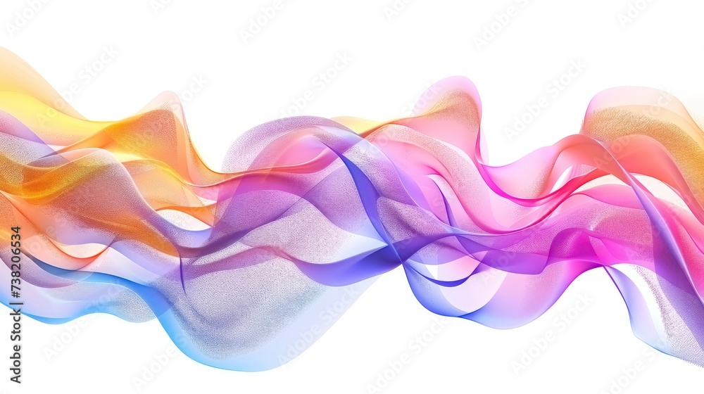 Abstract flowing wavy lines. Colorful dynamic wave Abstract flowing wavy lines. Colorful dynamic wave