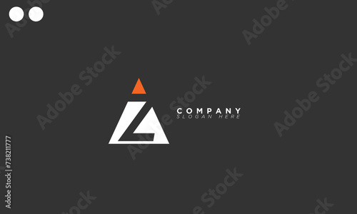  AZ Alphabet letters Initials Monogram logo ZA, A and Z