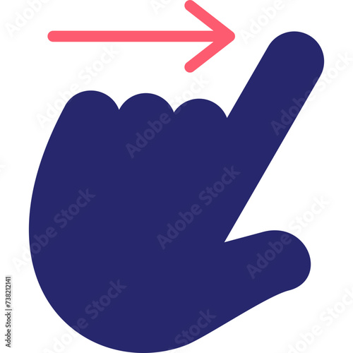 Swipe Right Icon
