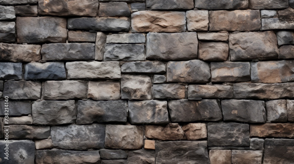 dark rough weathered grunge rock stone wall texture background