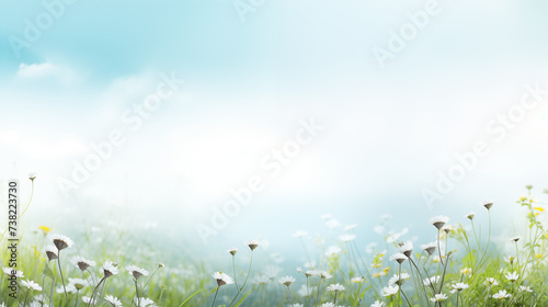 Fleurs de printemps. Ambiance florale, lumière, printanier. Flou d'arrière-plan, coloré. Nature, bourgeon, couleurs. Espace vide de composition. Pour conception et création graphique.