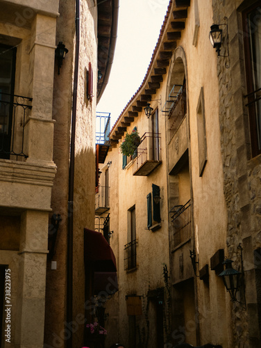 street in the town