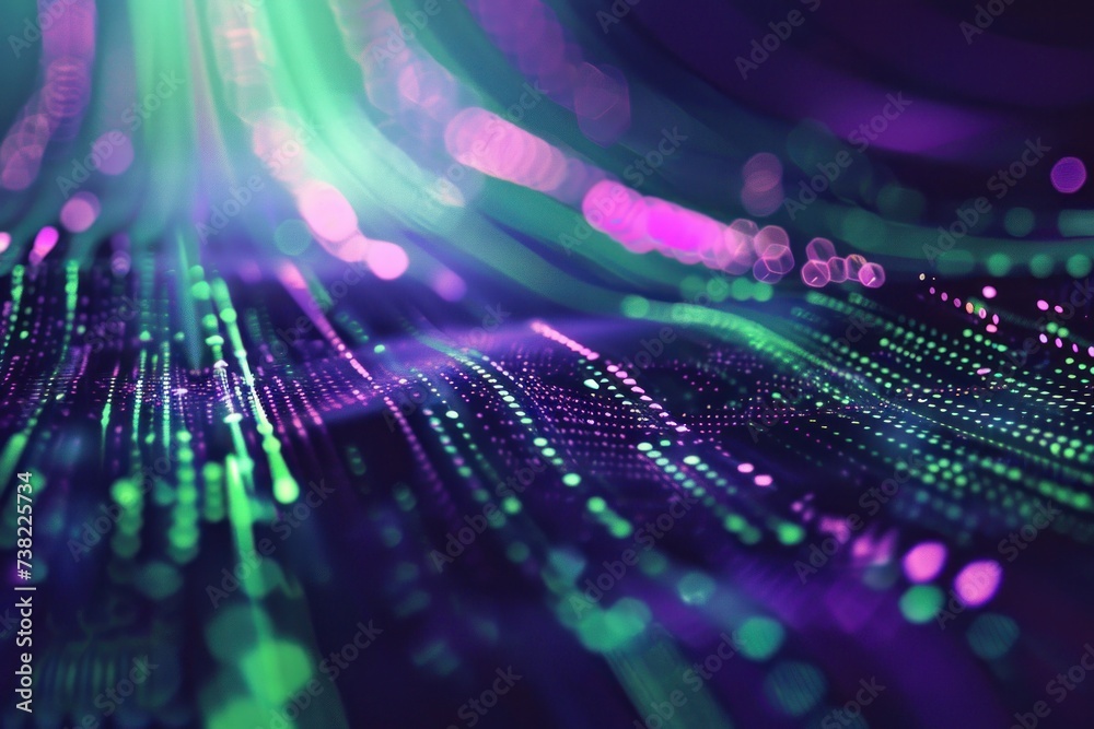 Abstract data & technology background Abstract data & technology background