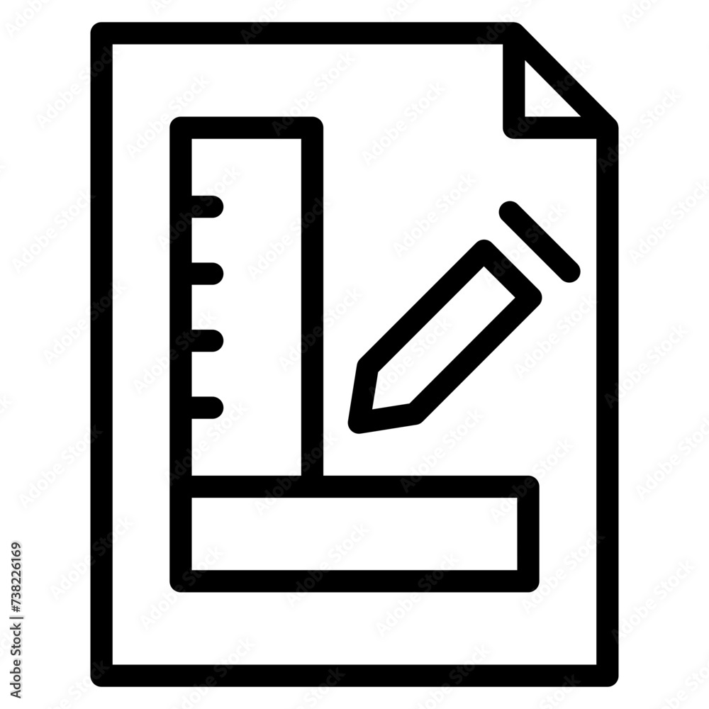 carpenter line icon carpenter line icon