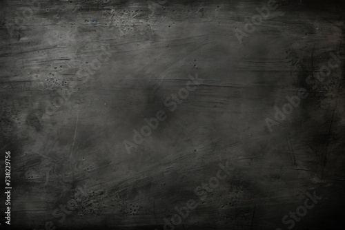 Black school blackboard background with scratches  chalk streaks  for creating designs on school and educational theme