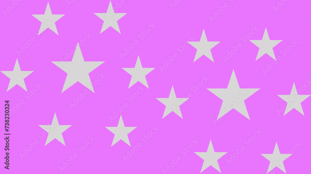 Pink background with stars Pink background with stars