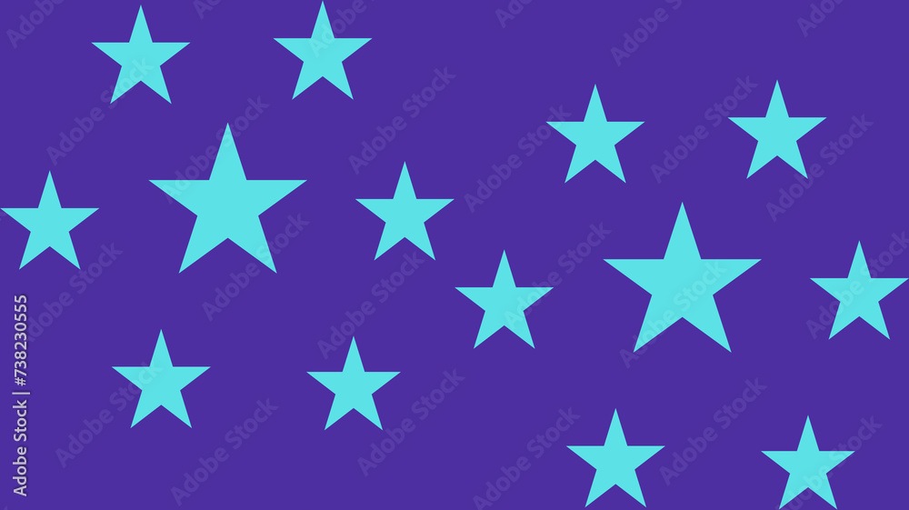 Background with blu stars Background with blu stars