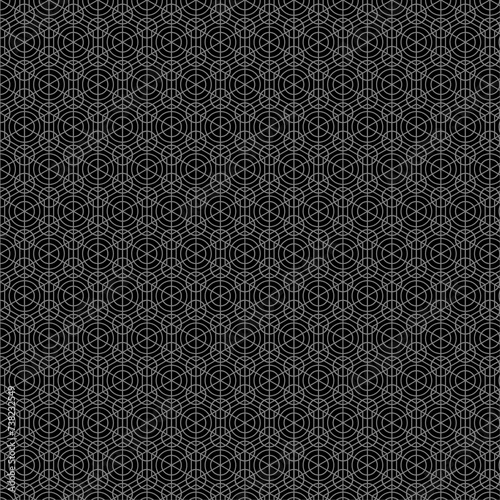 Monogram Line Seamless Pattern 3