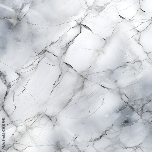 white and light grey marble texture generative ai