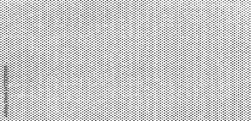 Vector fabric texture. Distressed texture of weaving fabric. Grunge background. Abstract halftone vector illustration. Overlay to create interesting effect and depth. Black isolated on white. EPS10.