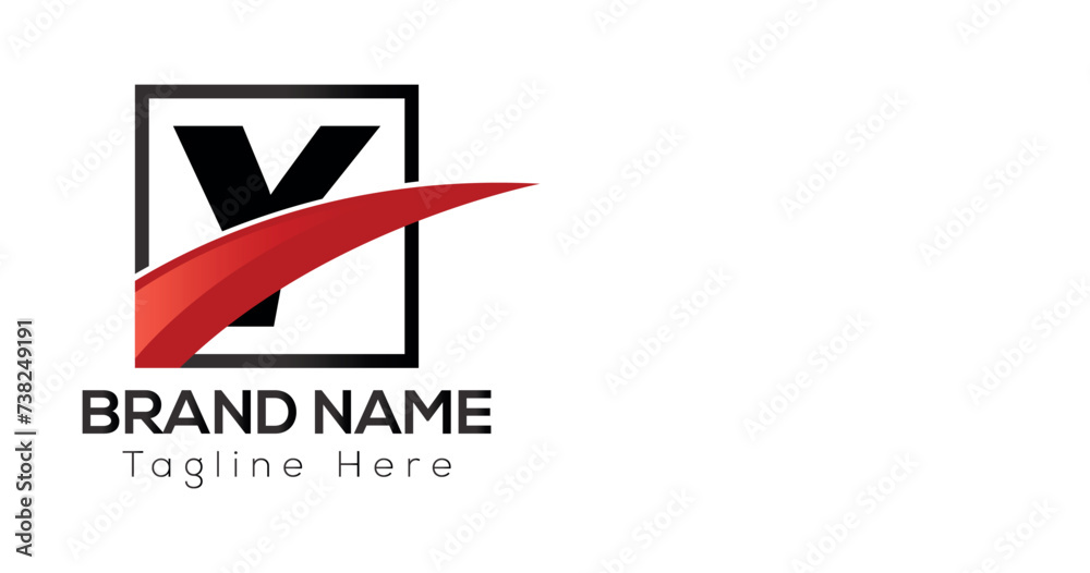Abstract Y letter modern initial lettermarks logo design Abstract Y letter modern initial lettermarks logo design